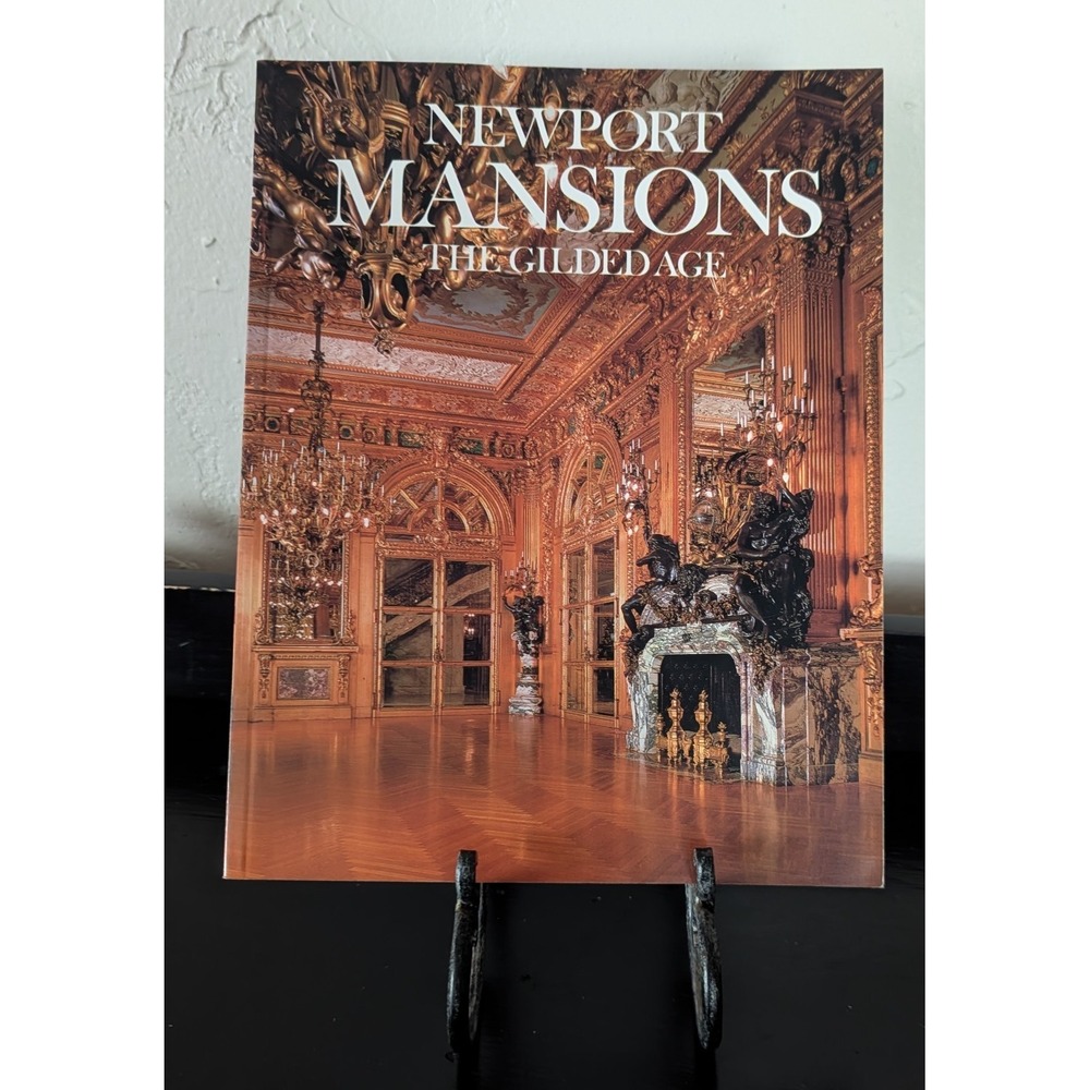 Newport Mansions The Gilded Age Coffee Table Book Thomas Gannon 88 Pgs